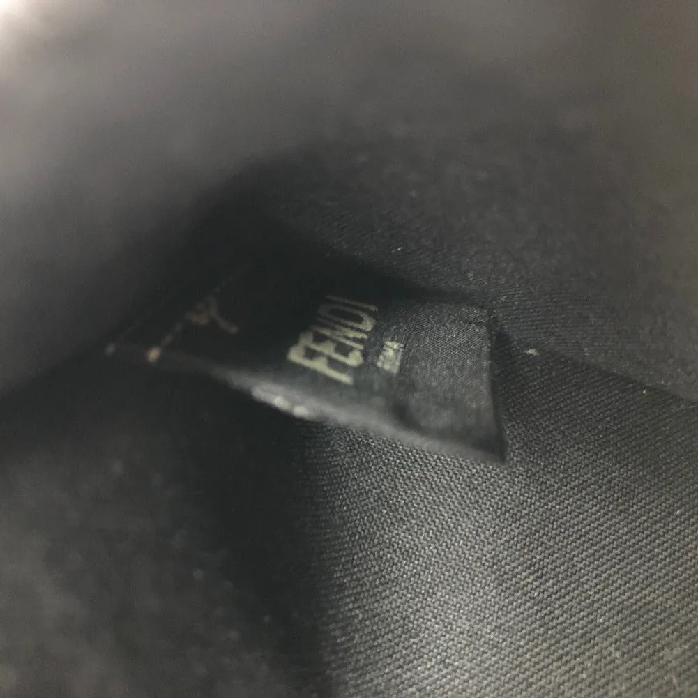 Fendi Leather FF Baguette Card Holder - '10s