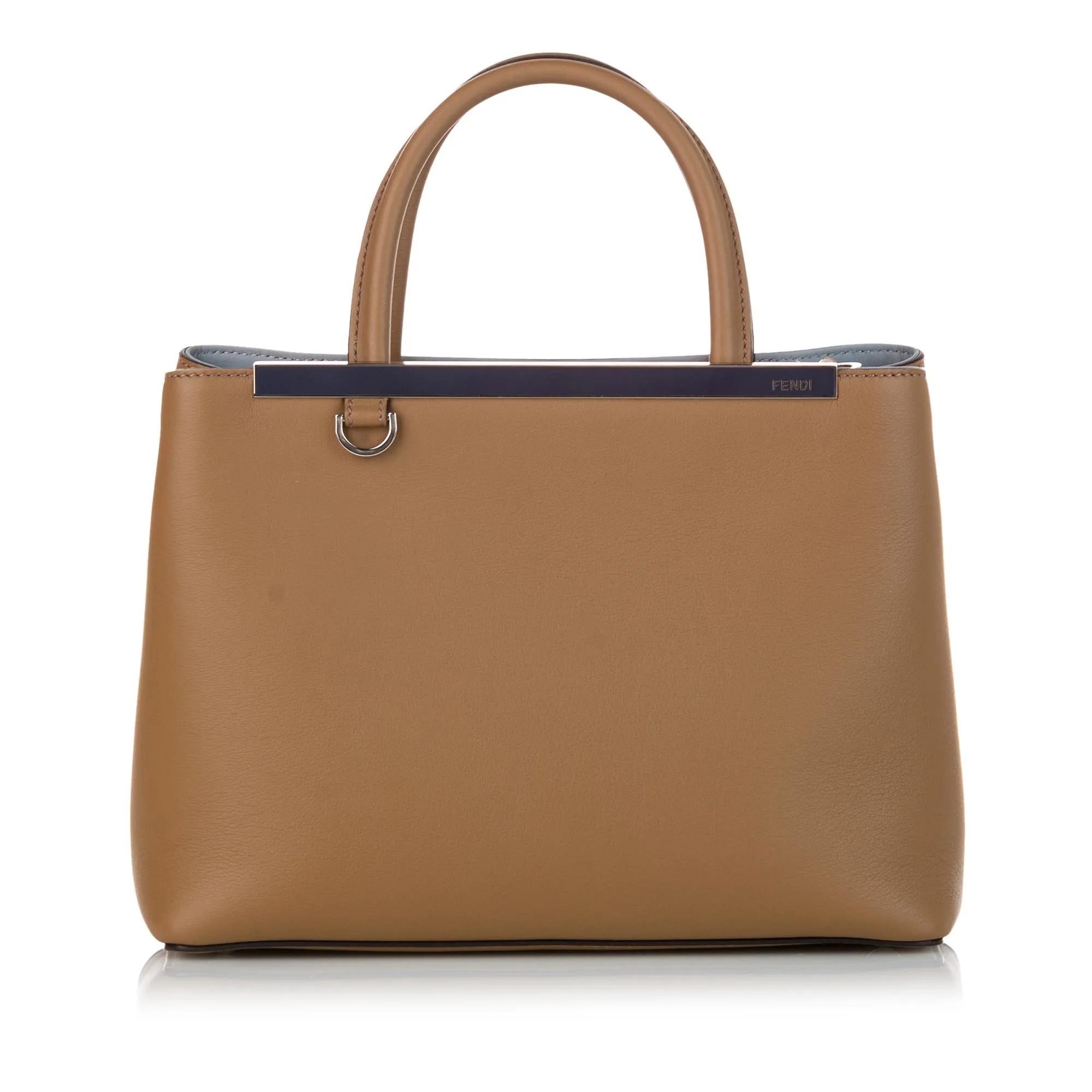 Fendi Petit 2Jours Leather Satchel (SHG-26673)