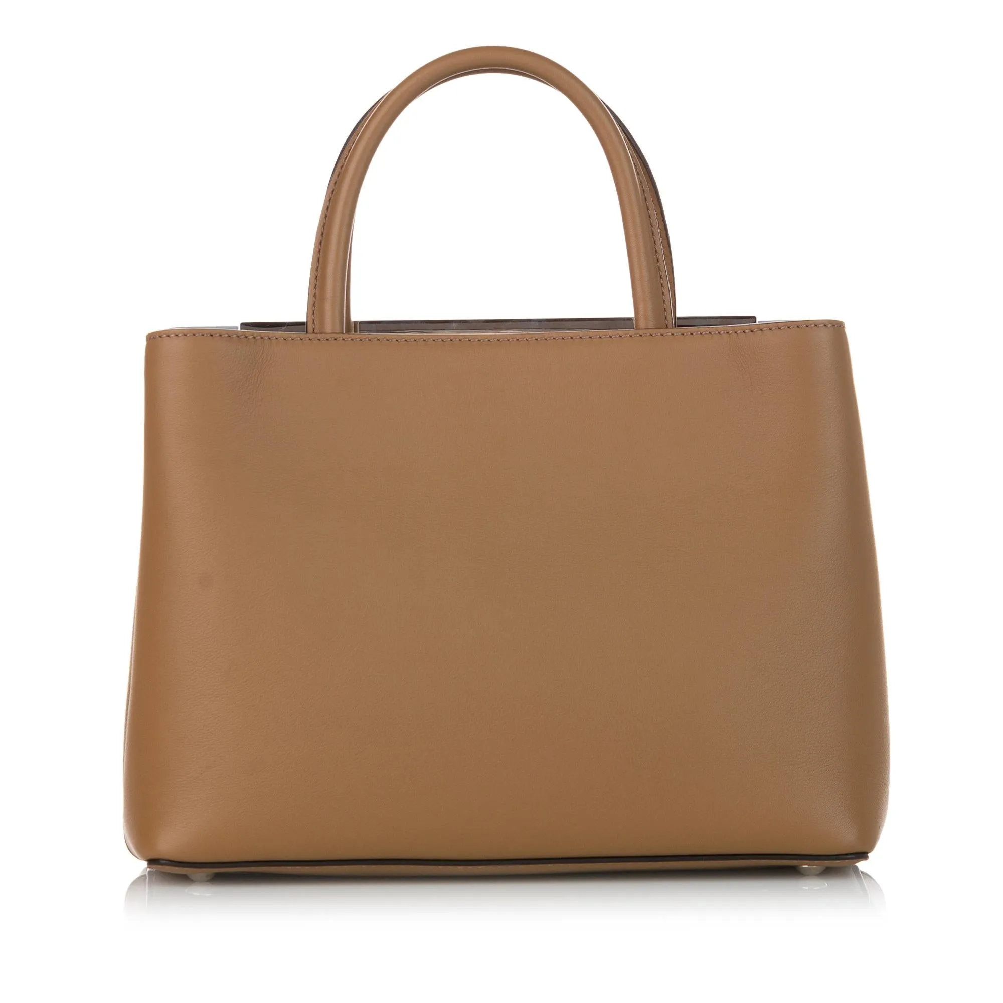 Fendi Petit 2Jours Leather Satchel (SHG-26673)