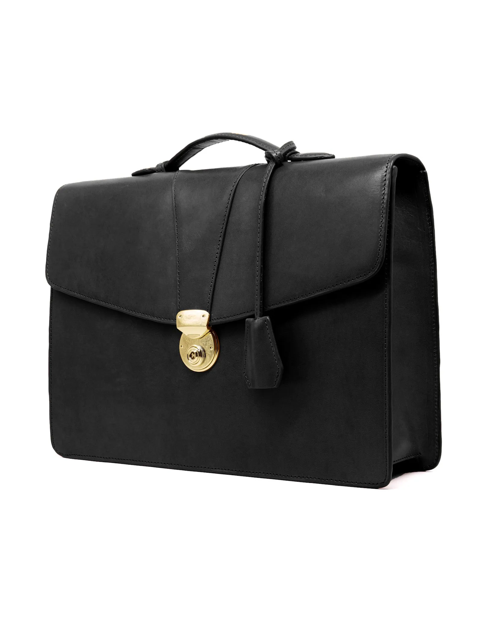 Gentry Lock Briefcase (Nero)