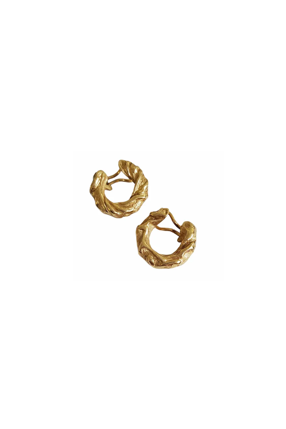 Gilbert Albert Gold Ear Hoops