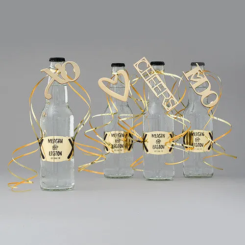 Gold XO Bottle Opener Favor