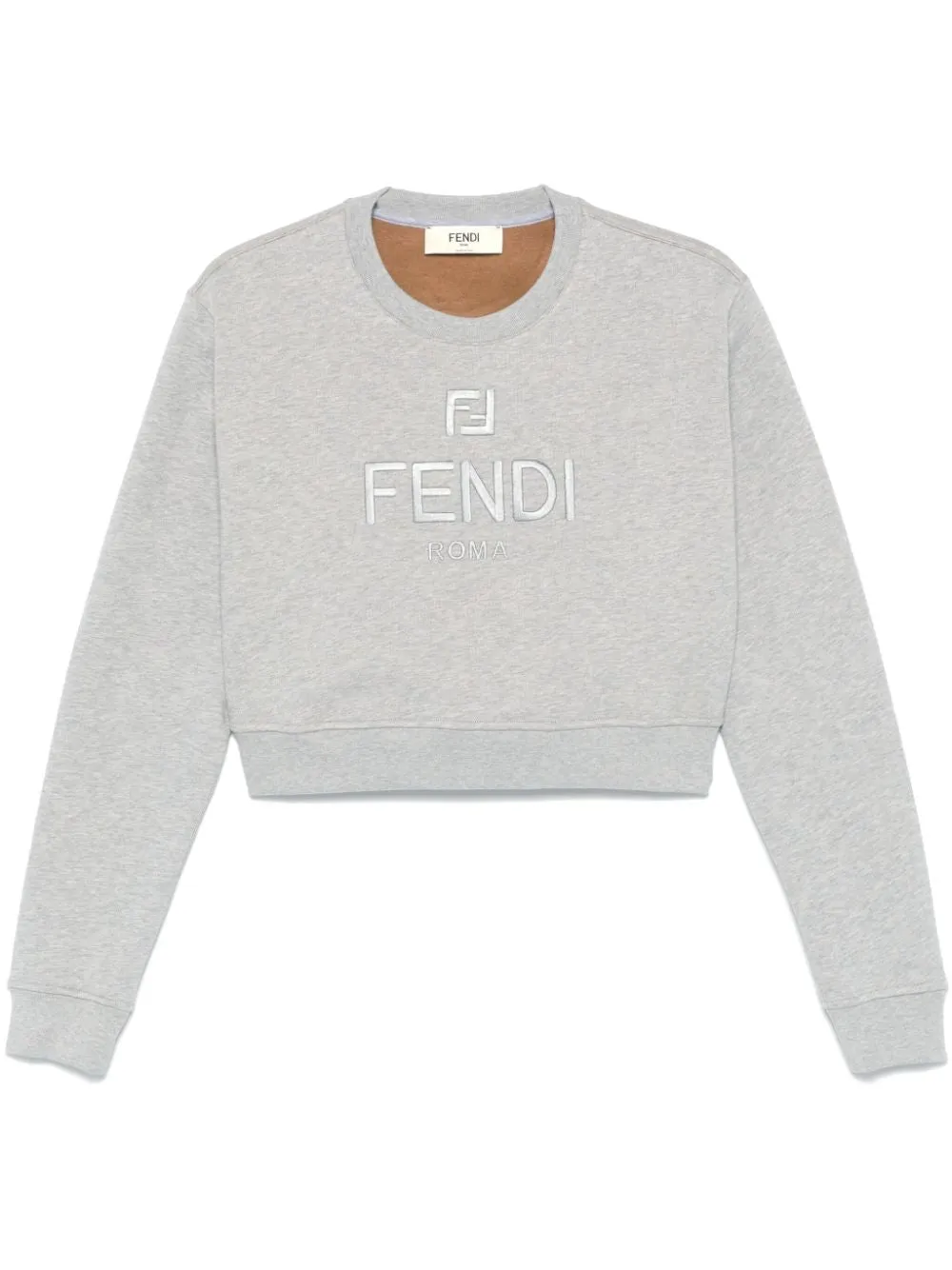 GRAY PLUSH EMBROIDERED LOGO