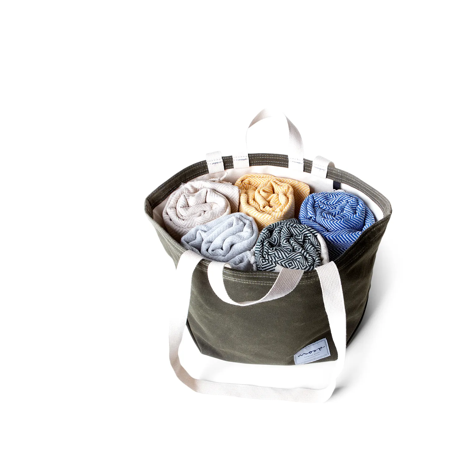 Handwoven Bag Blanket - Yellow Diamond