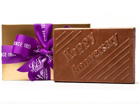 Happy Anniversary Chocolate Bar