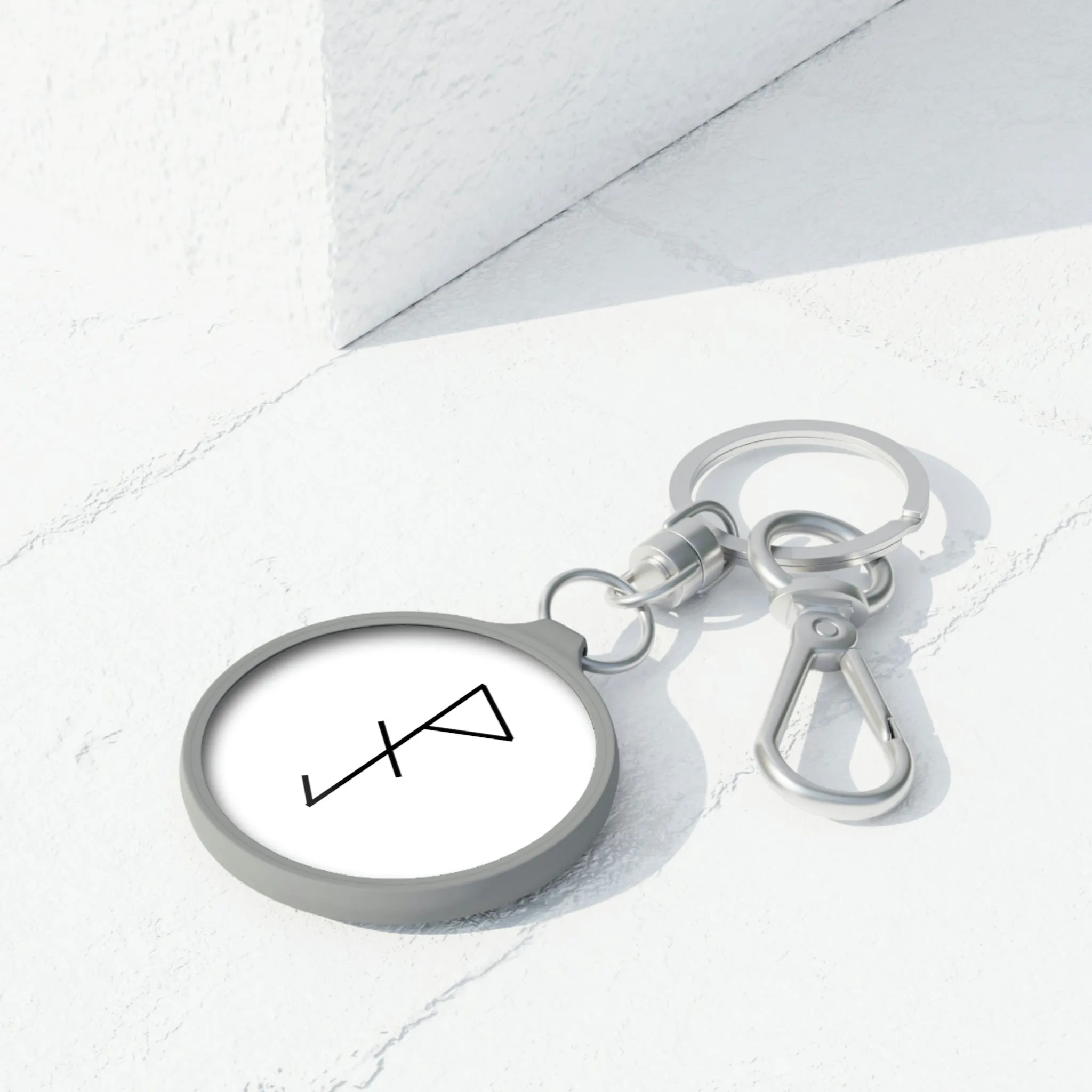 Have Patience Keyring Tag