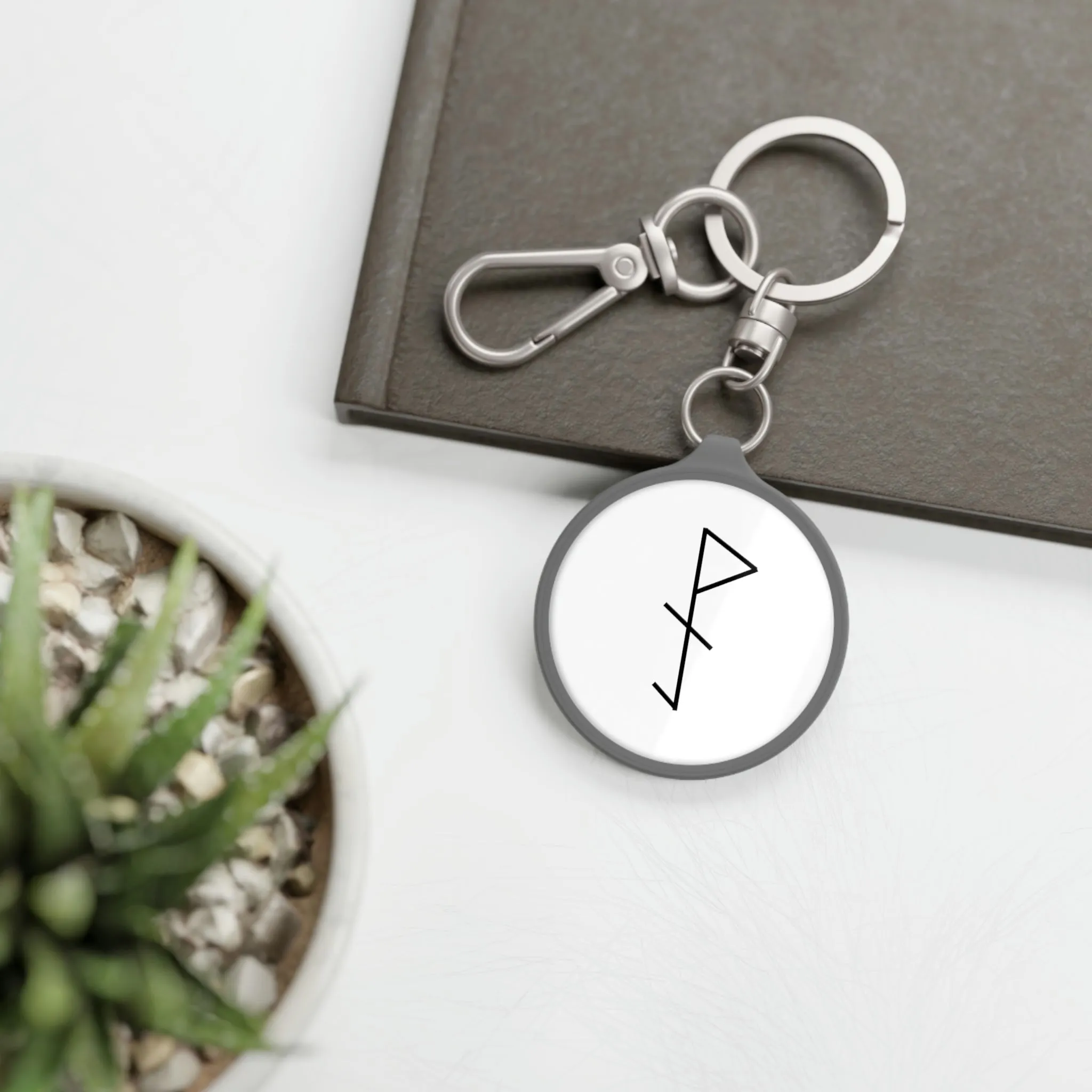 Have Patience Keyring Tag
