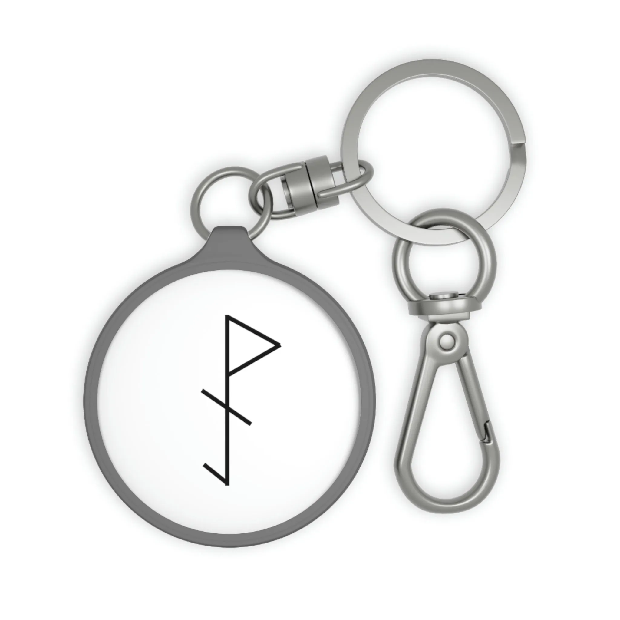 Have Patience Keyring Tag