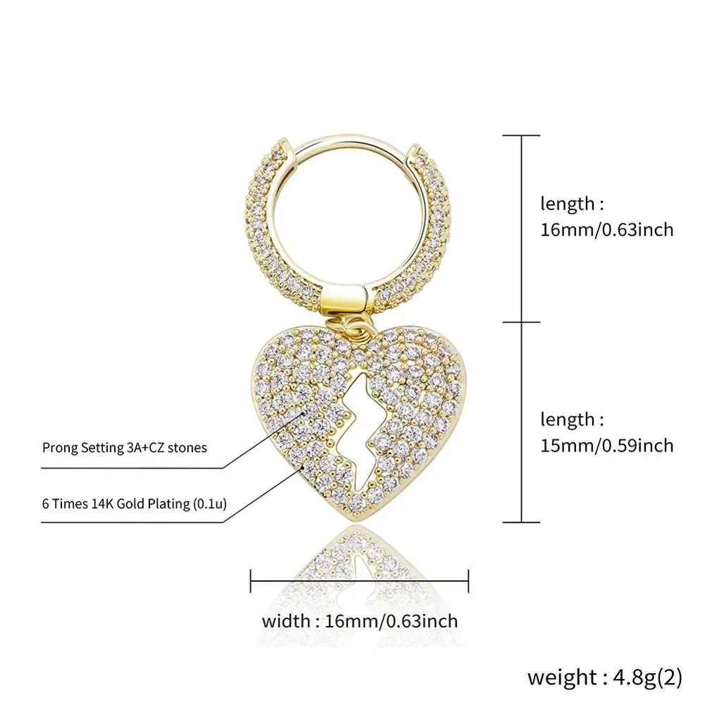 Heart Shaped Earrings