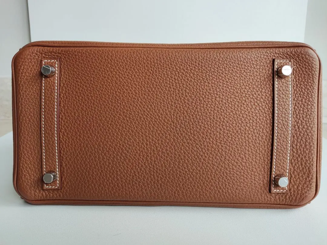 Hermès 30 Birkin Togo PHW Bag
