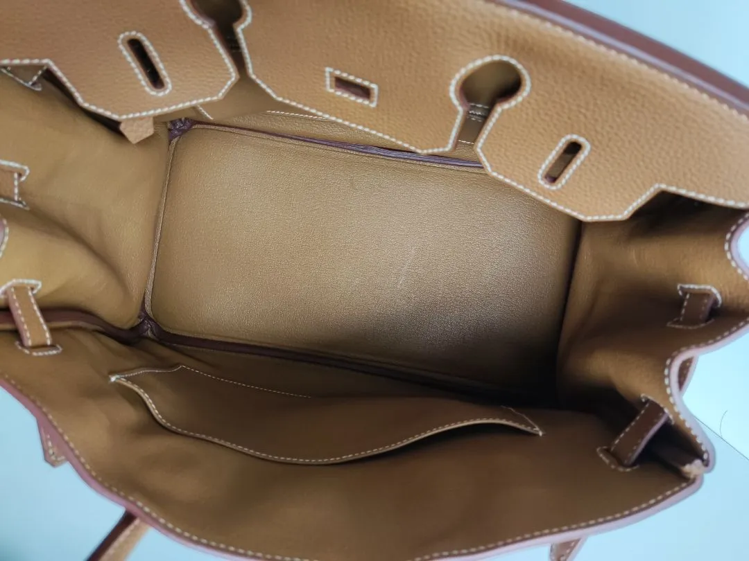 Hermès 30 Birkin Togo PHW Bag