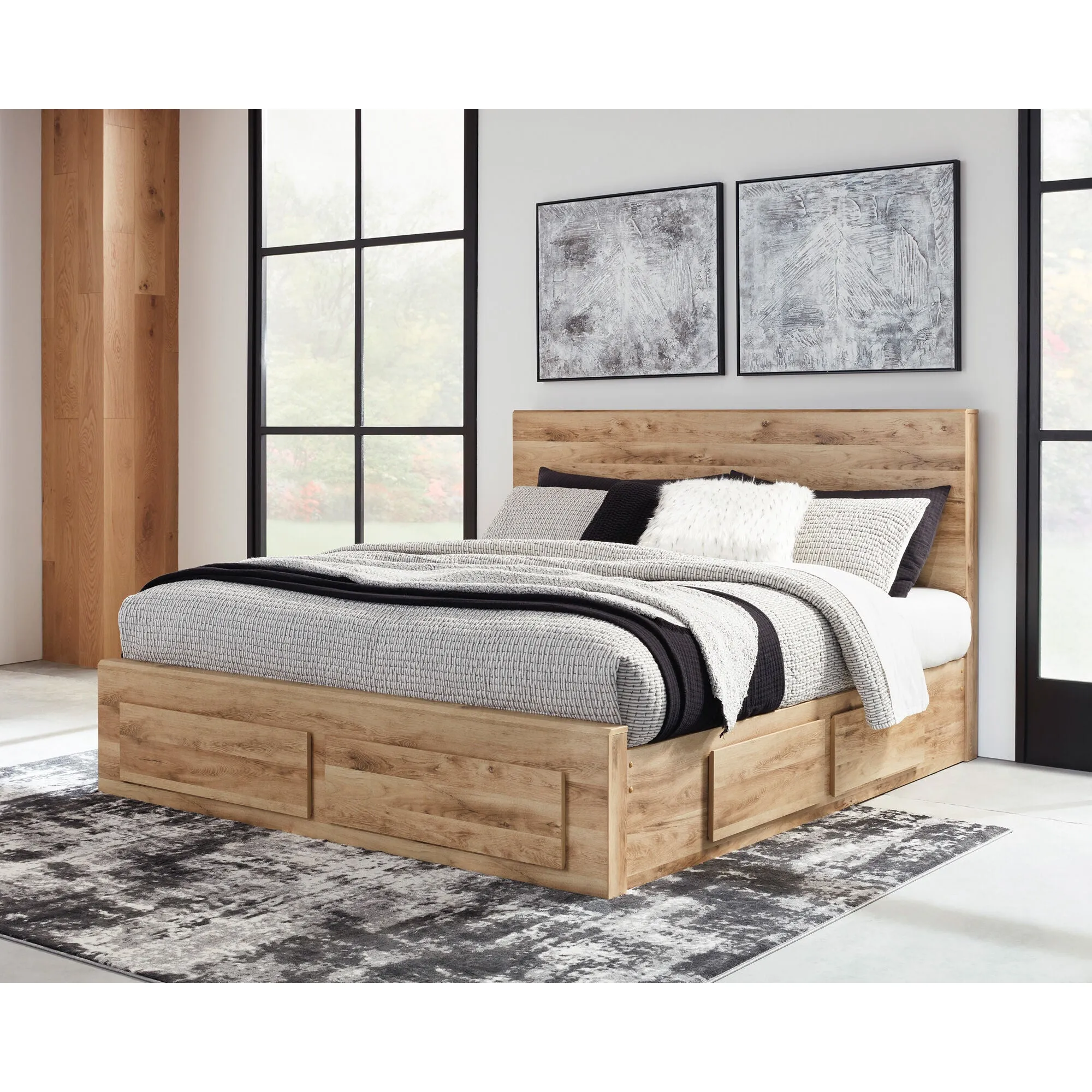 Hyanna Panel Storage Bed
