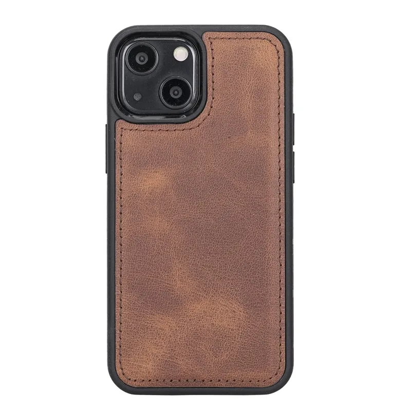 iPhone 13 Mini Leather Wallet Case