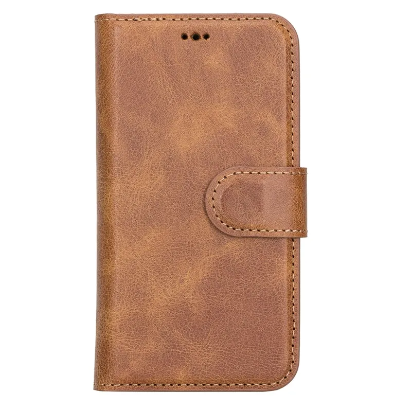 iPhone 13 Mini Leather Wallet Case
