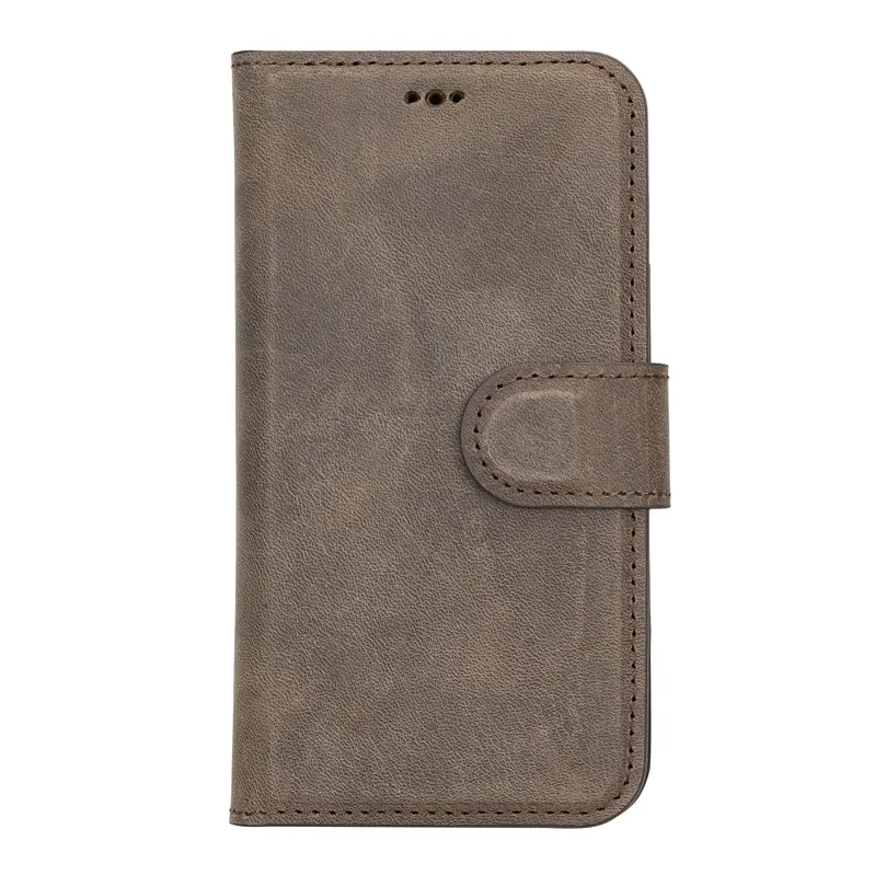 iPhone 13 Mini Leather Wallet Case