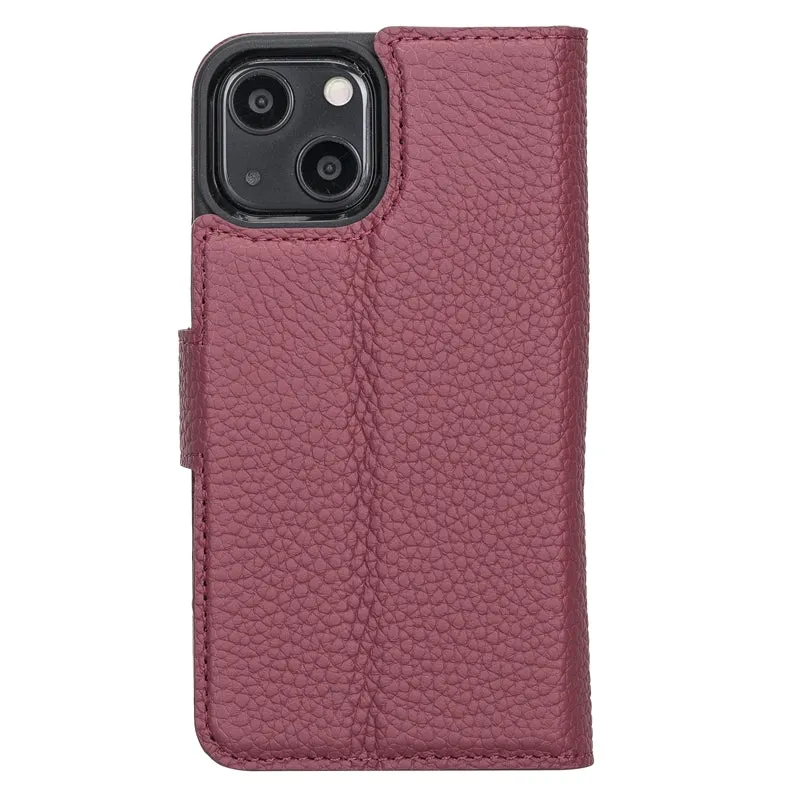 iPhone 13 Mini Leather Wallet Case