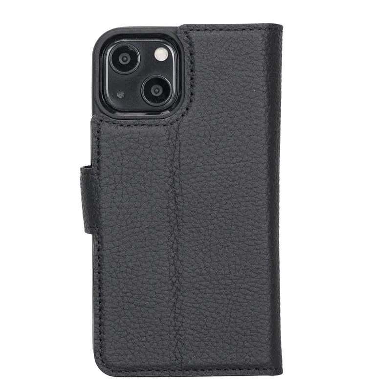 iPhone 13 Mini Leather Wallet Case