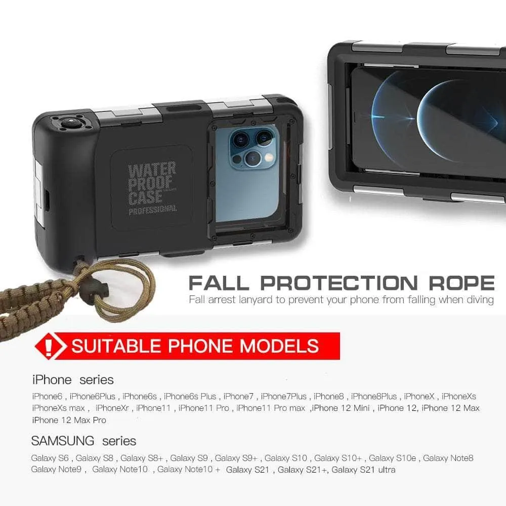 iPhone 14 Pro Professional Diving Waterproof Case