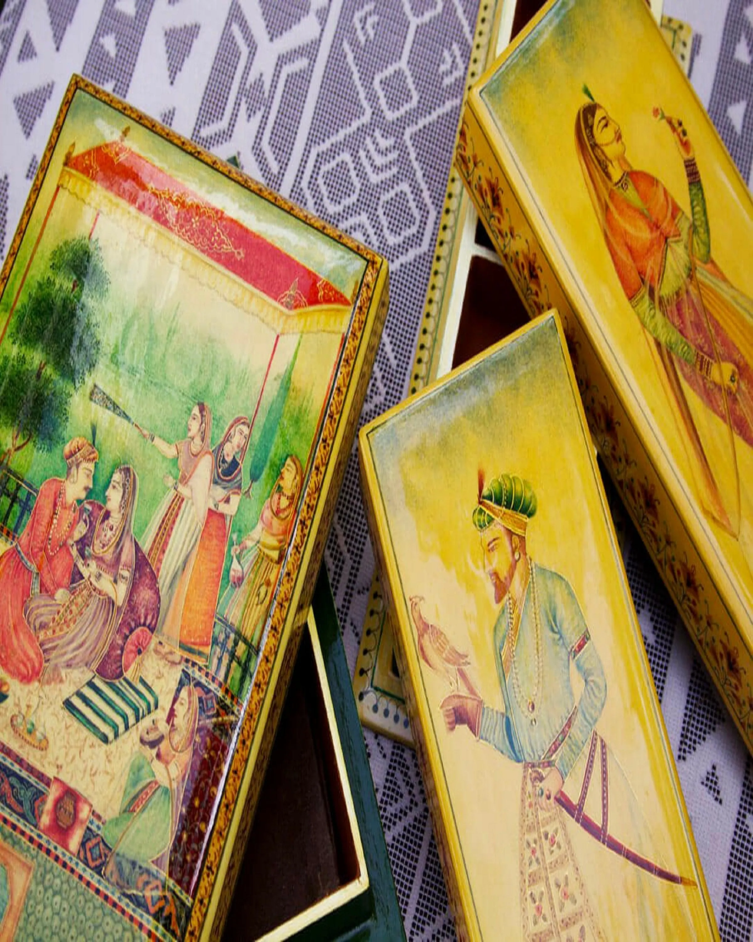 Isadora Beautiful Paper Mache Box