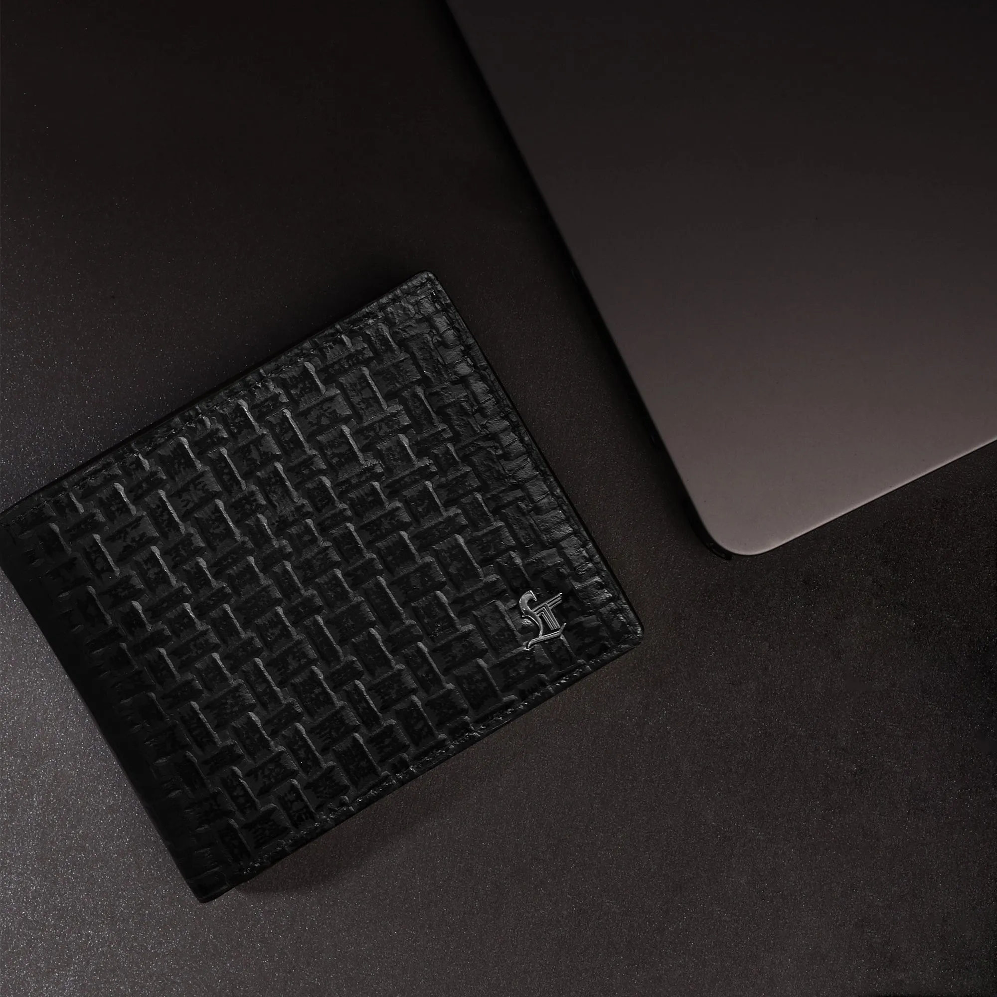 Italian Chatai | Men's Genuine Leather Wallet | Color: Black