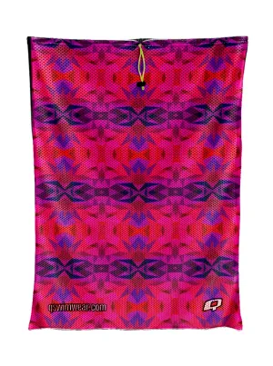 Kaleido Red Mesh Bag