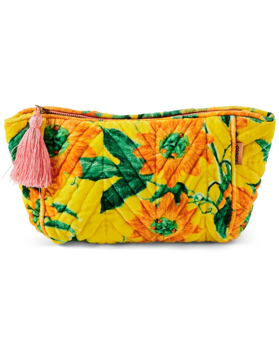 Kip & Co | Passiona Velvet Toiletry Bag