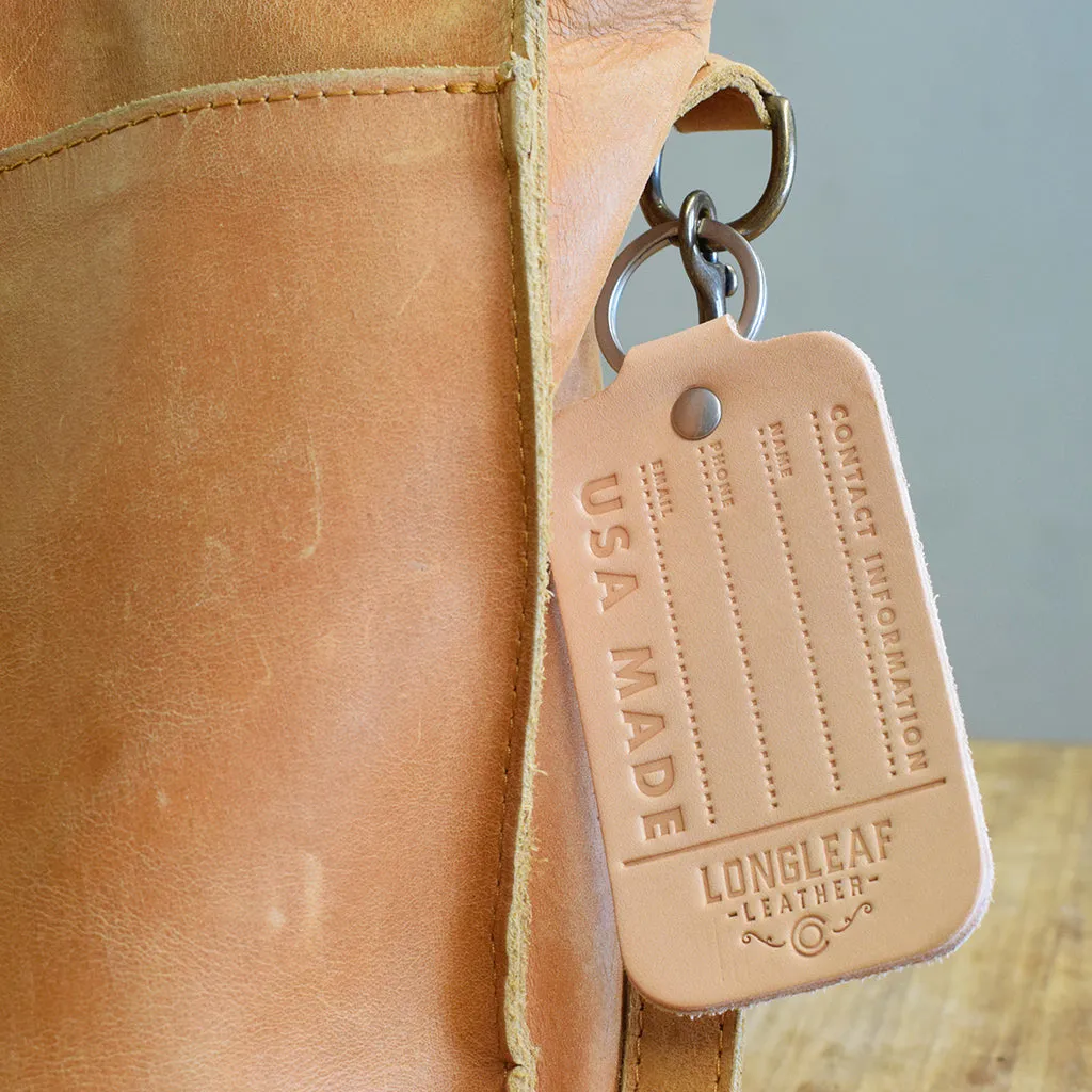 Leather Luggage Tag
