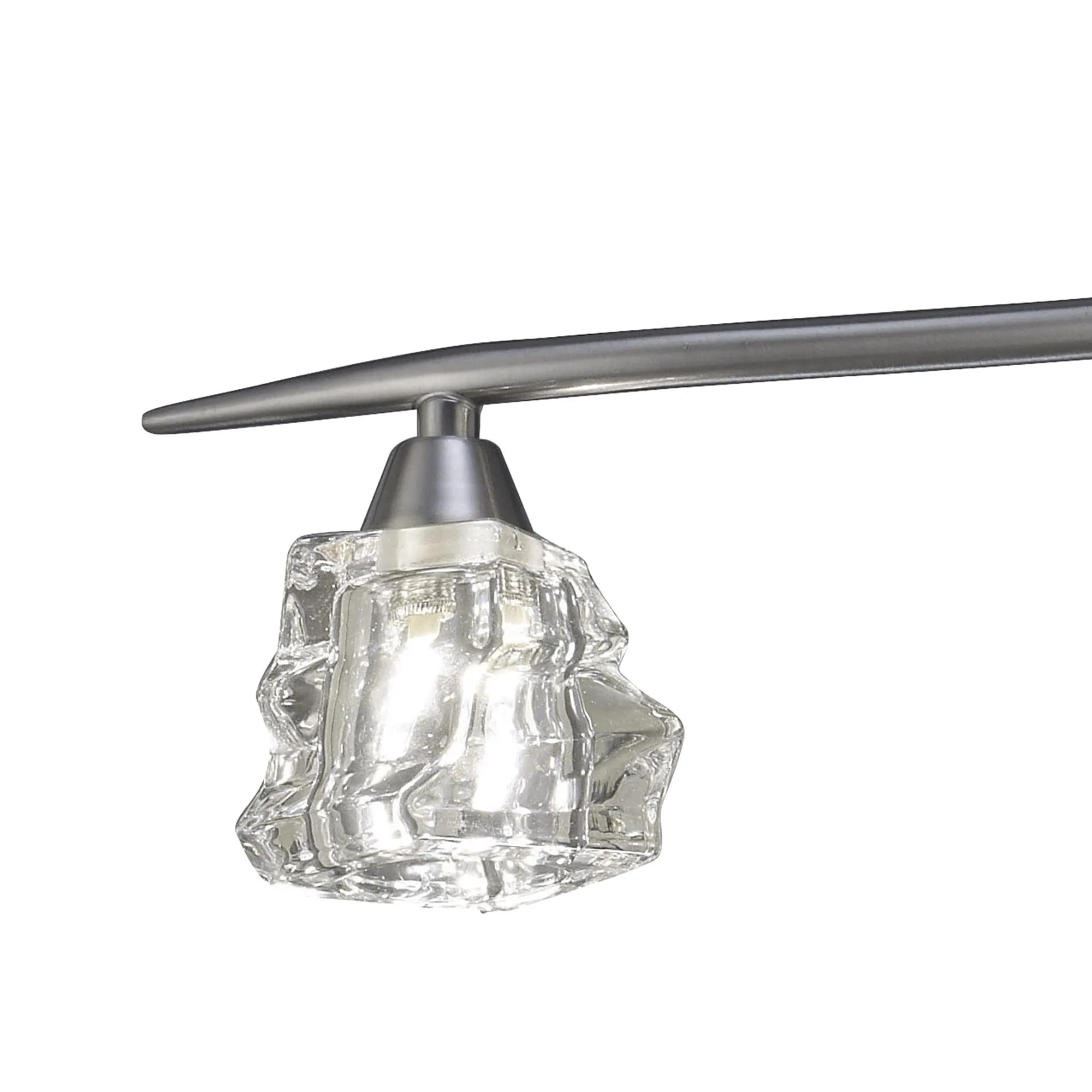 Mantra M3751 Iku Telescopic 4 Light Line Satin Nickel