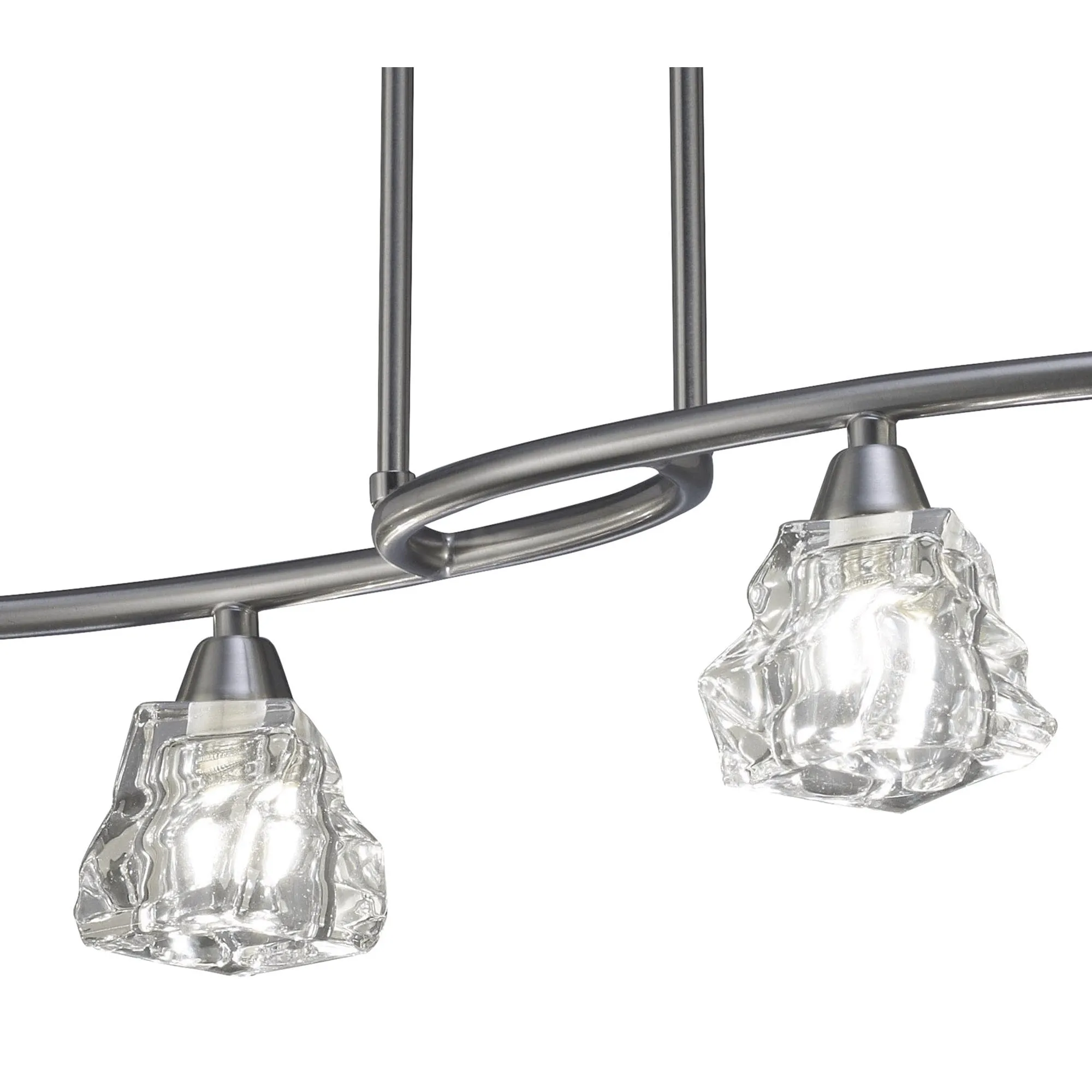 Mantra M3751 Iku Telescopic 4 Light Line Satin Nickel