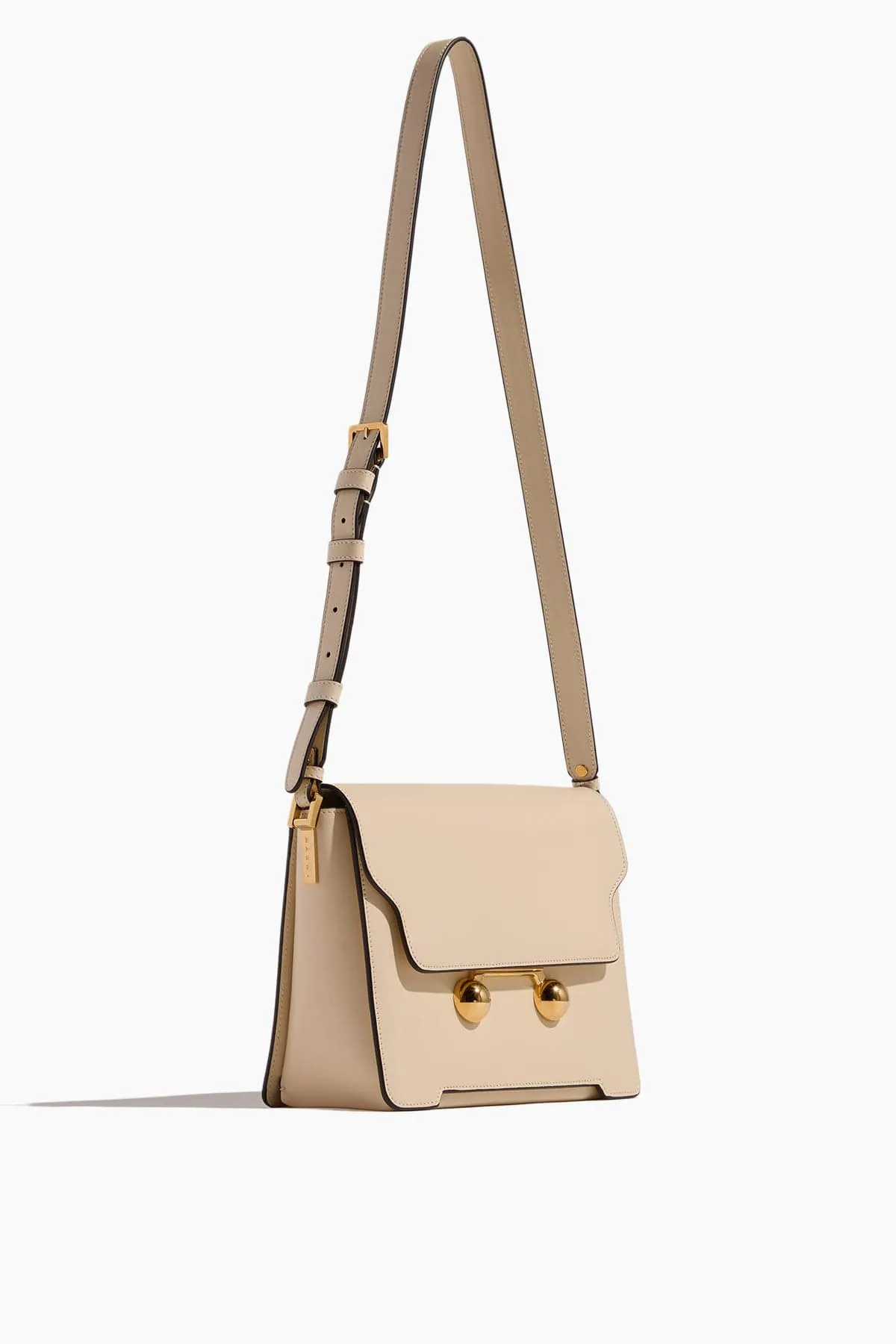 Medium Trunkaroo Shoulder Bag in Shell