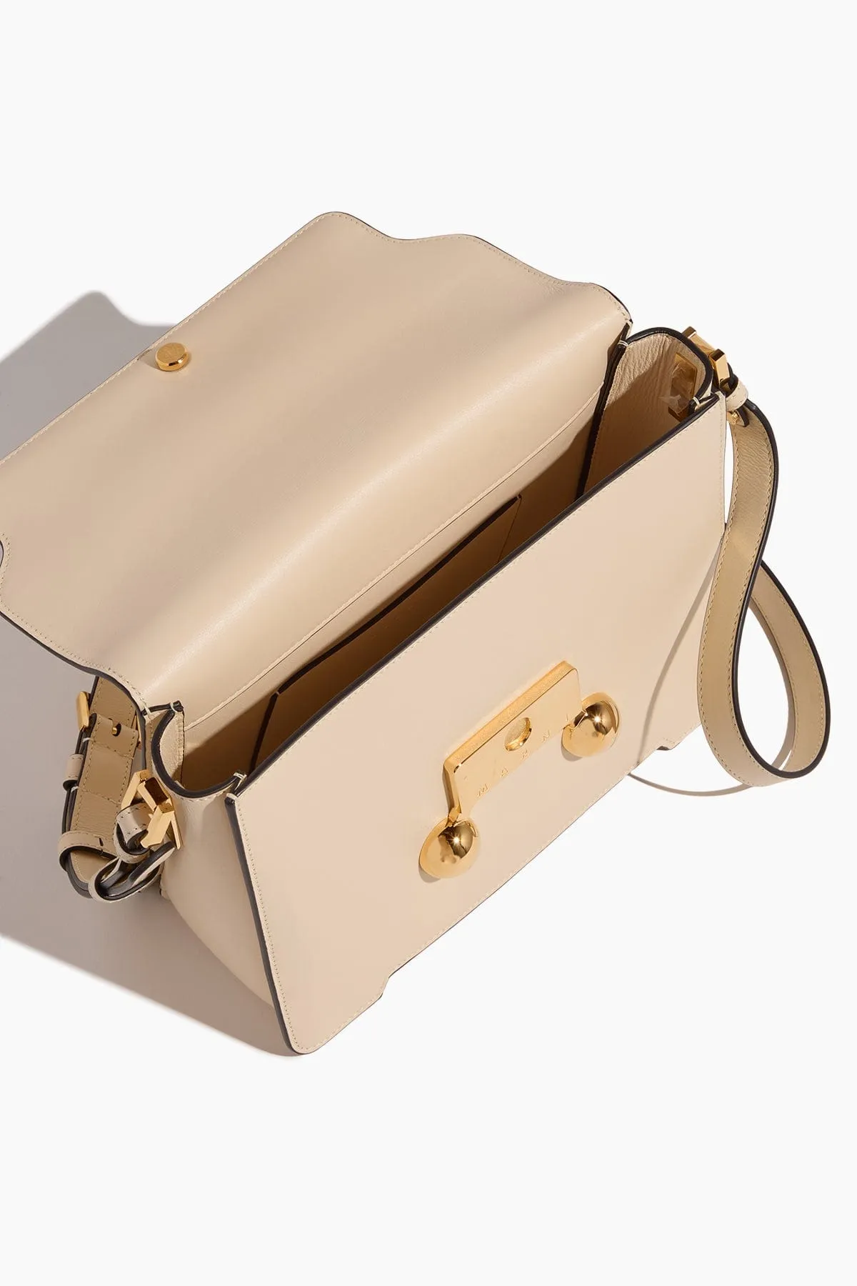 Medium Trunkaroo Shoulder Bag in Shell