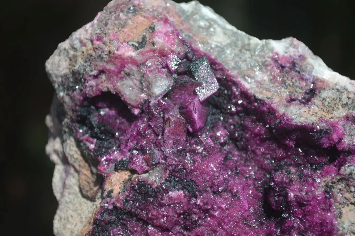 Natural Salrose Cobaltion Dolomite Specimens x 1 From Kakanda, Congo