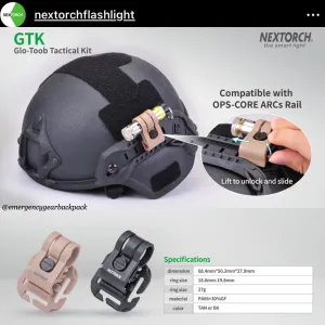 NEXTORCH GLO-TOOB Tactical Kit (GTK)