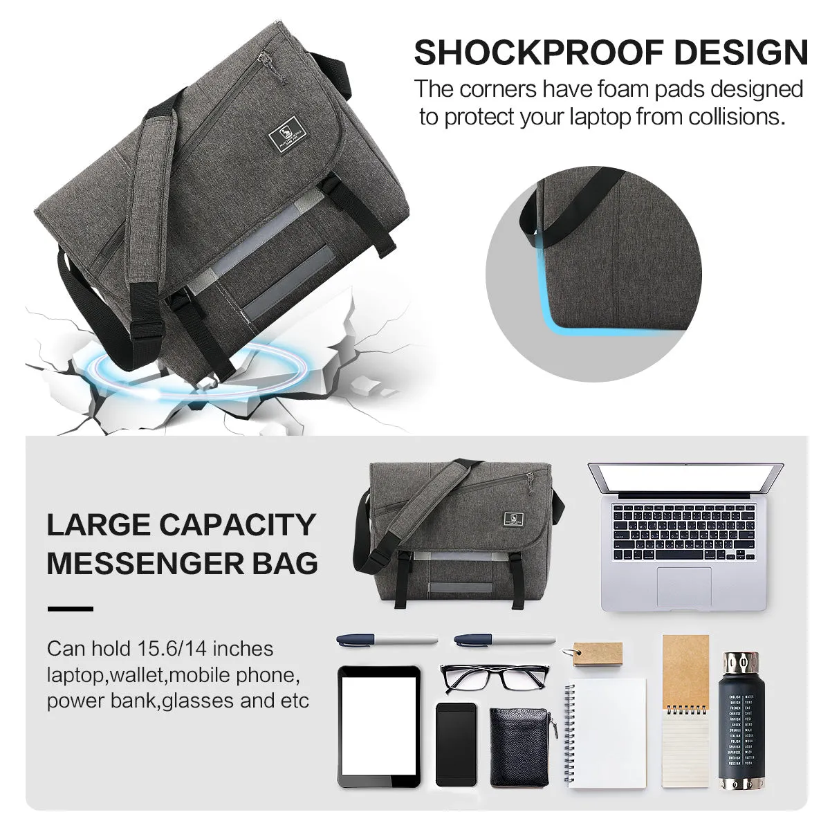 OIWAS Multi-color Large-capacity Fashion Waterproof Leisure Bag Messenger Bag