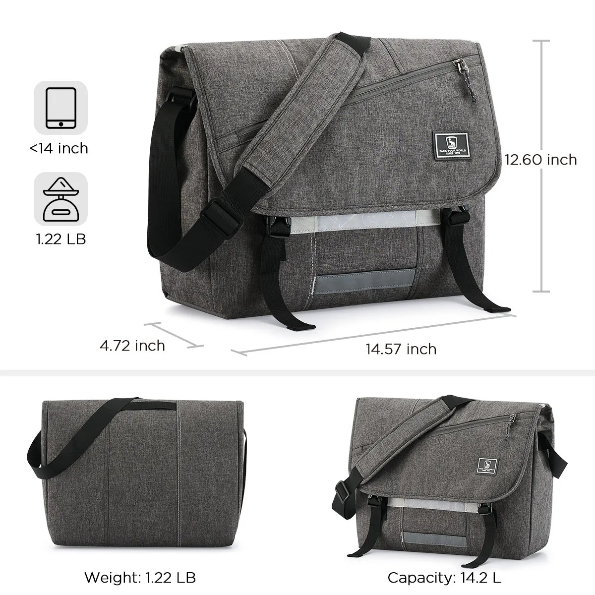 OIWAS Multi-color Large-capacity Fashion Waterproof Leisure Bag Messenger Bag