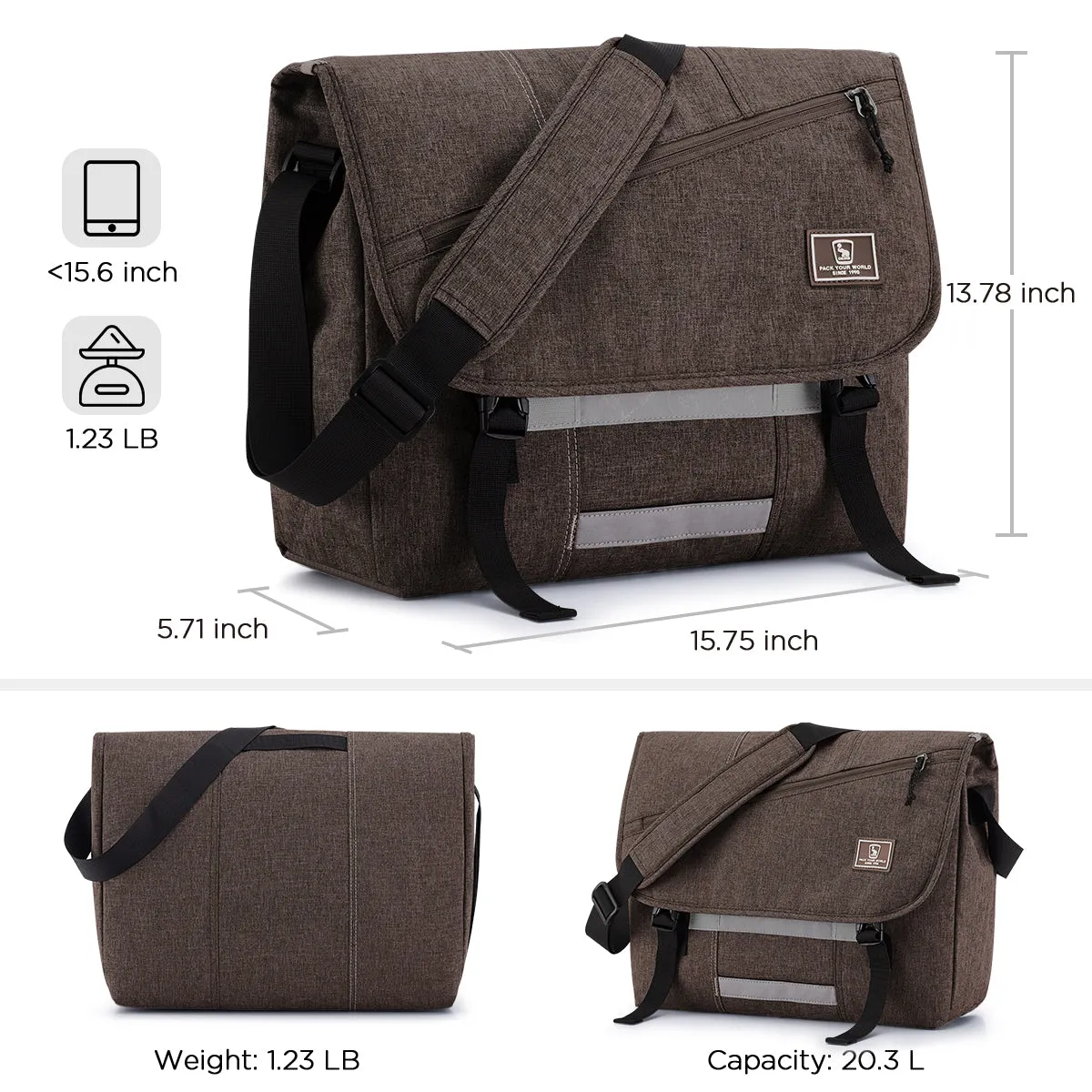 OIWAS Multi-color Large-capacity Fashion Waterproof Leisure Bag Messenger Bag
