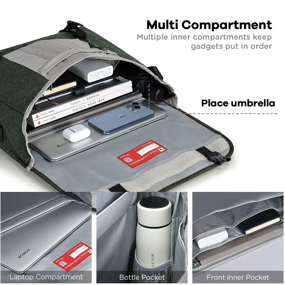 OIWAS Multi-color Large-capacity Fashion Waterproof Leisure Bag Messenger Bag