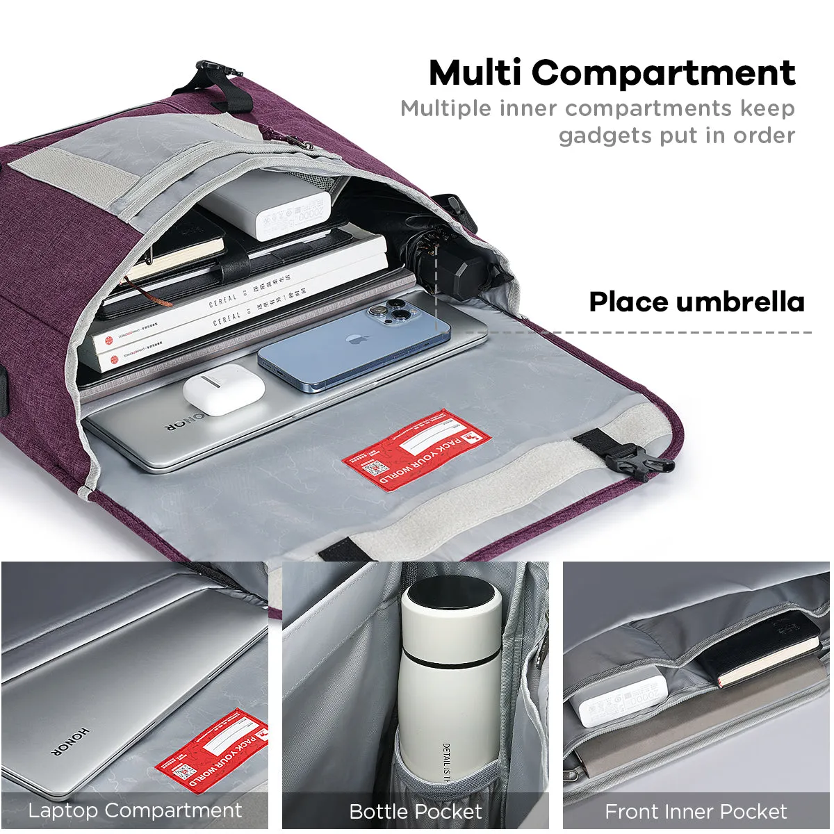OIWAS Multi-color Large-capacity Fashion Waterproof Leisure Bag Messenger Bag