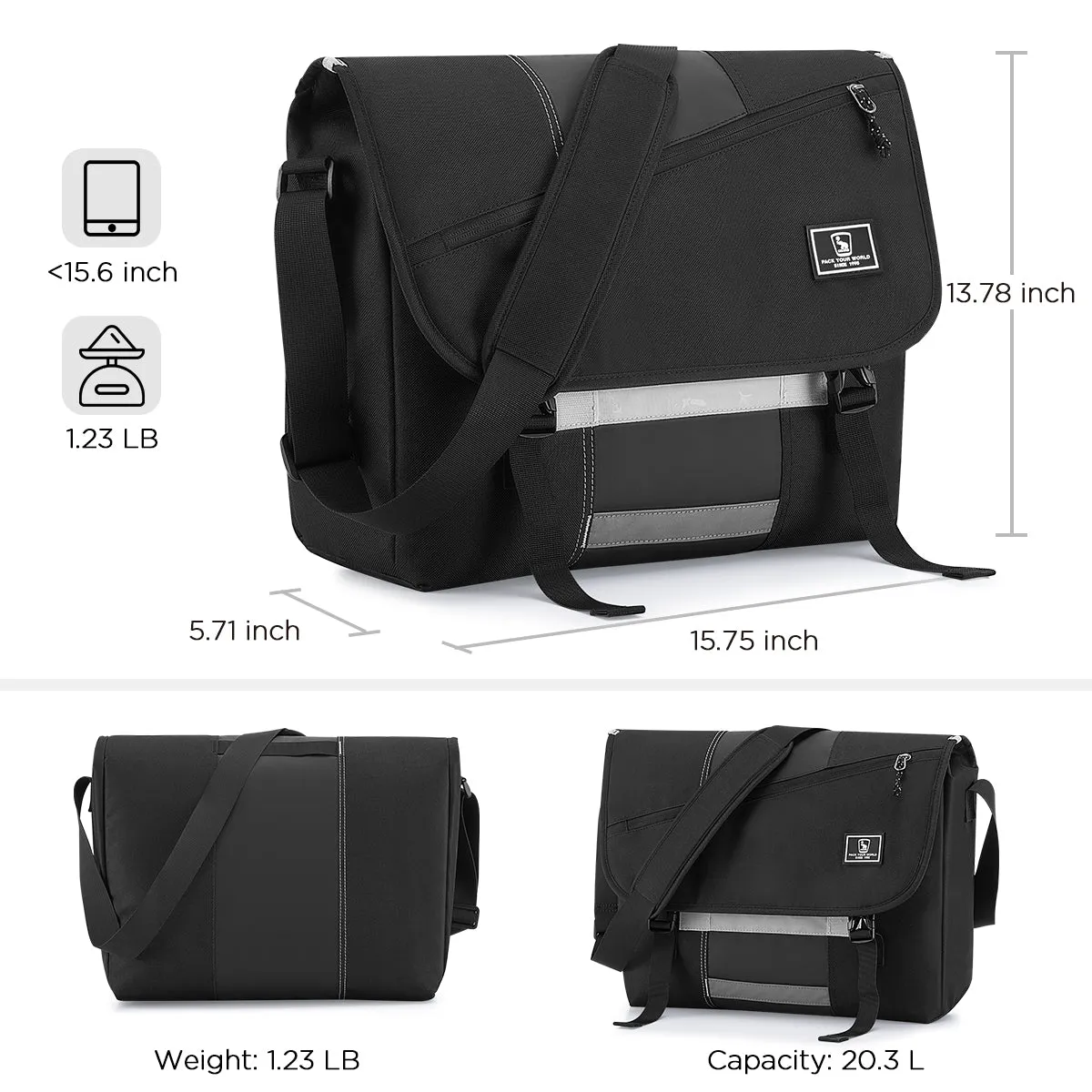 OIWAS Multi-color Large-capacity Fashion Waterproof Leisure Bag Messenger Bag