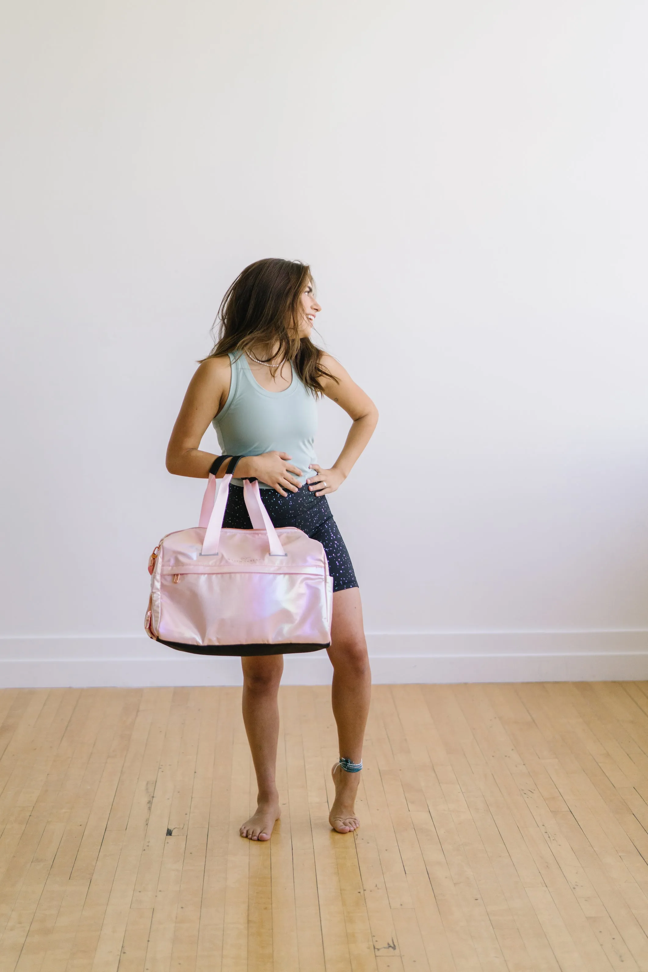 On the Go Duffel - Pink Iridescent