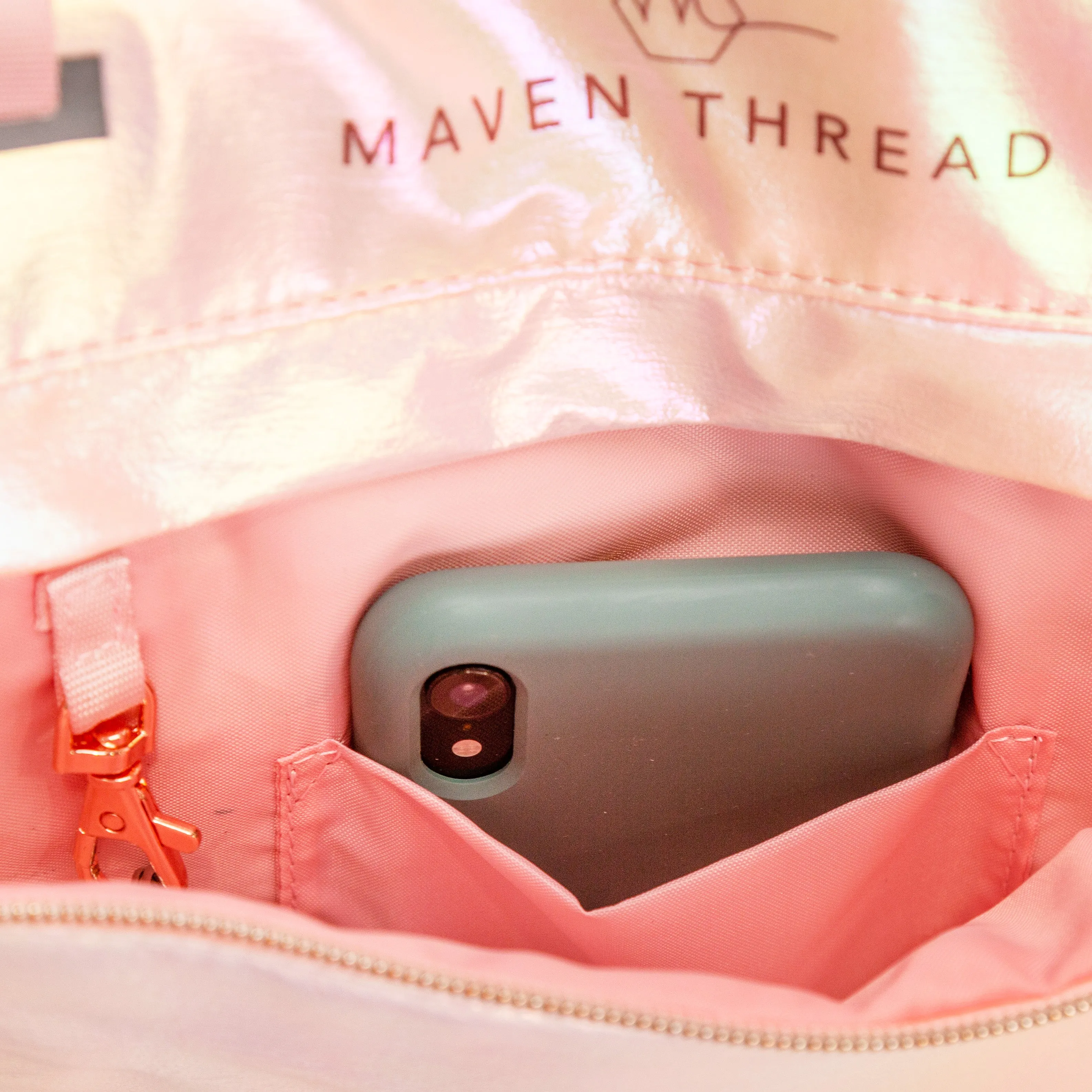 On the Go Duffel - Pink Iridescent