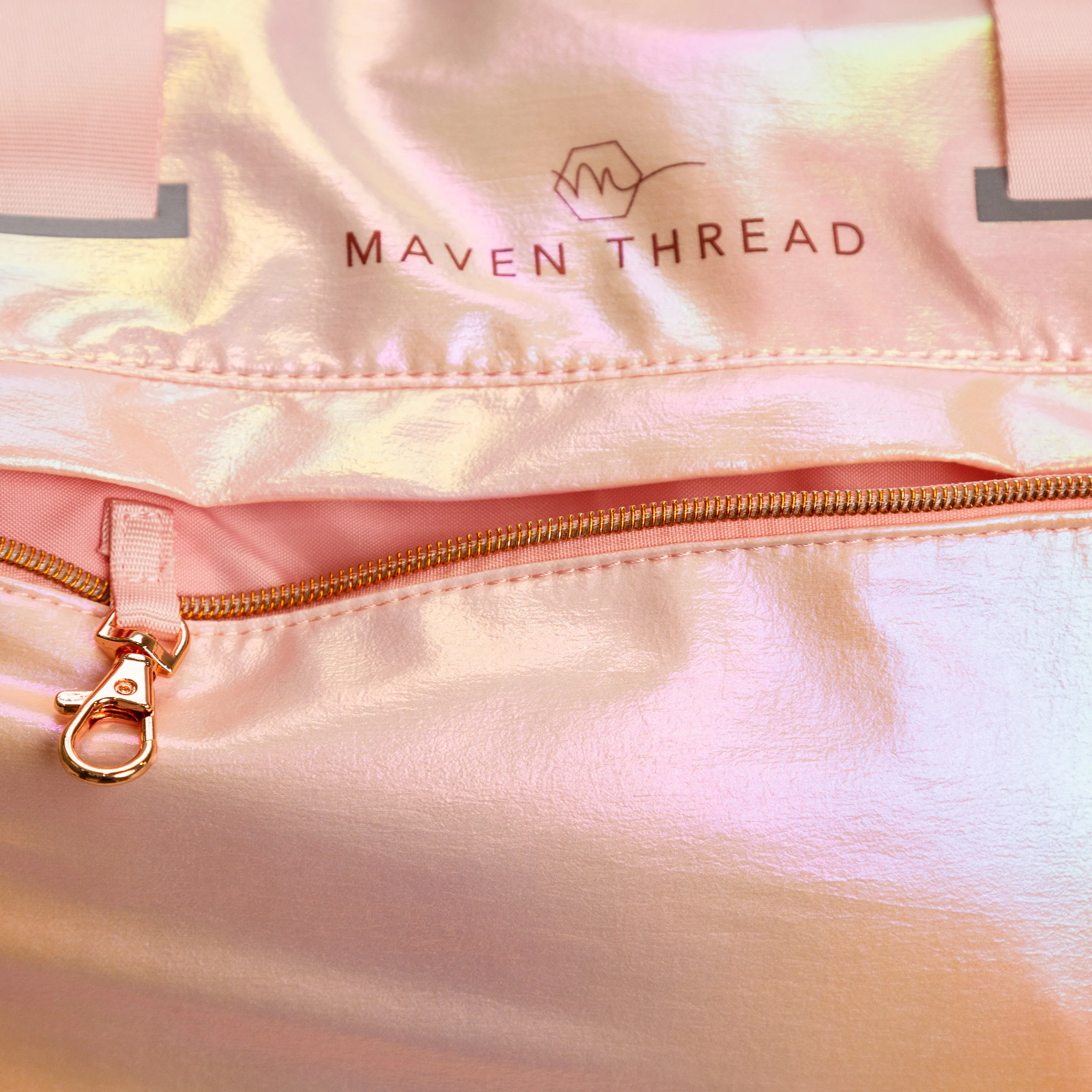 On the Go Duffel - Pink Iridescent