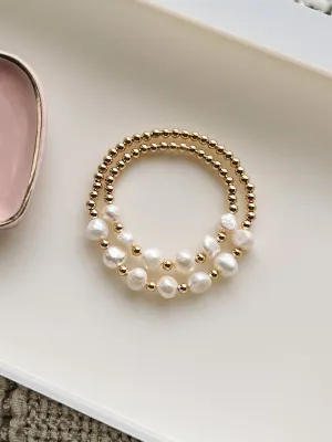 Pearl Mommy   Me Bracelet Set