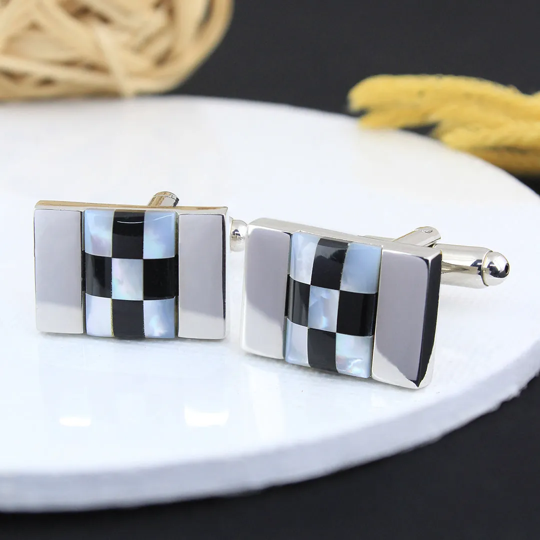 Peluche Exquisite Mother of Pearl Cufflinks