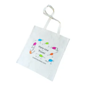 Pilates On The Move Cotton Tote Bag