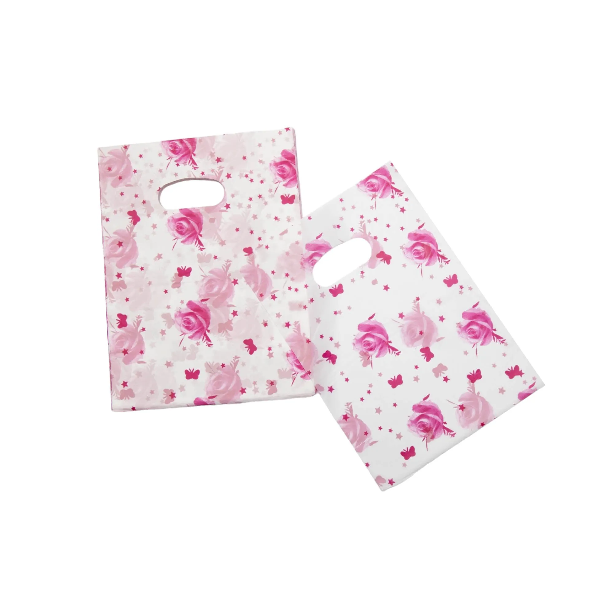 Plastic Boutique Bag Printed Mini 15x20cm 25pack