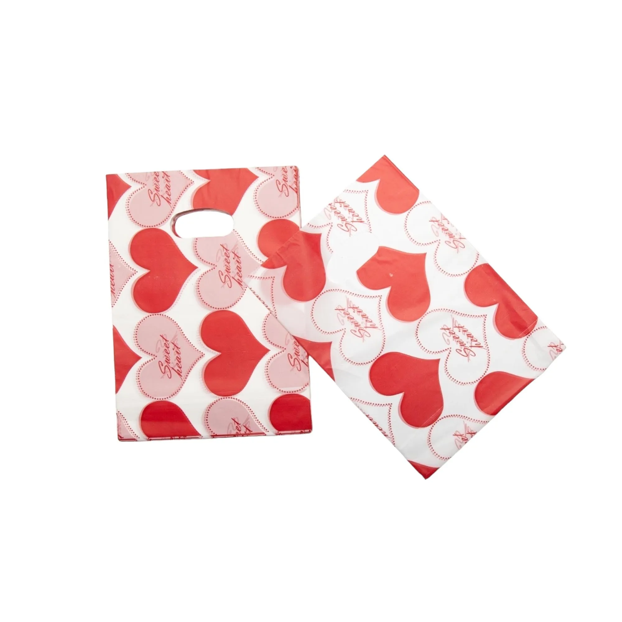 Plastic Boutique Bag Printed Mini 15x20cm 25pack