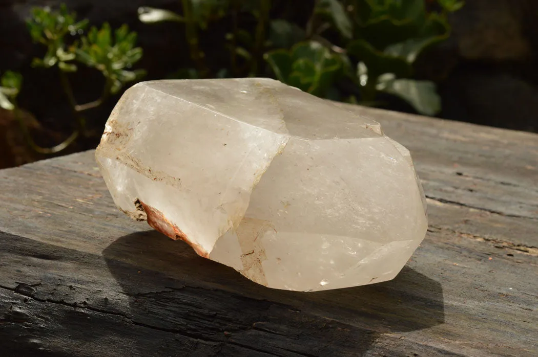 Polished Large Quartz Crystal With One Natural Side x 1 From Madagascar