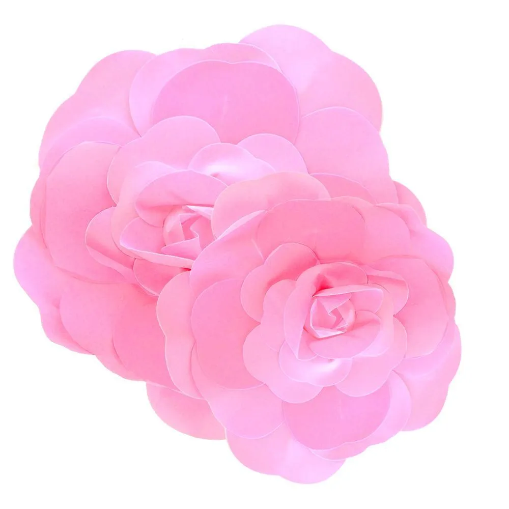 Rose Foam Wall Flowers, Assorted Sizes, 2 Piece