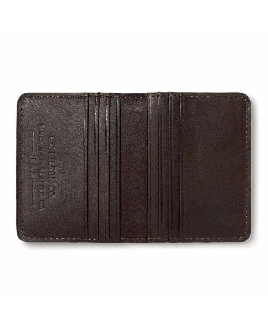 Rugged Twill Outfitter Card Wallet Tan